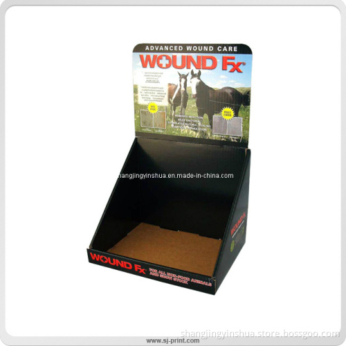 Custom Made Corrugated Cardboard Desk Display Box (PD005)